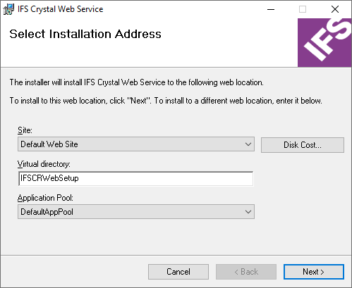 Web Setup Step 02