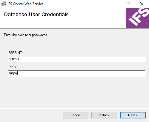 Web Setup Step 03