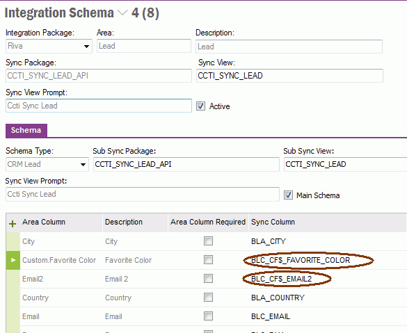 IFS Custom Fields