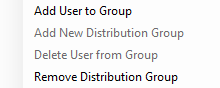 ReportDistributionGroupMenu