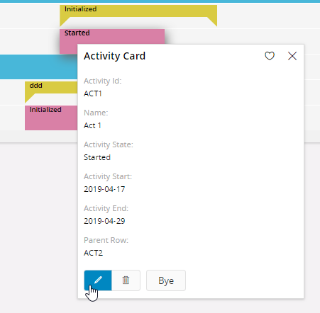 Gantt Chart - Gantt Items