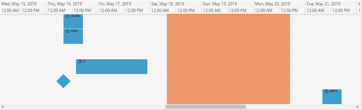 Gantt Chart - Gantt Timemarkers