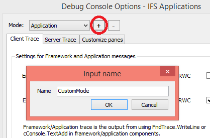 How to create/remove modes