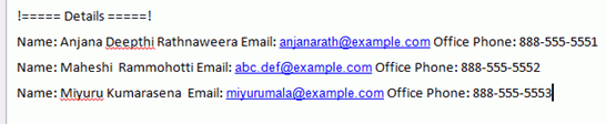 Appointment Body Format2